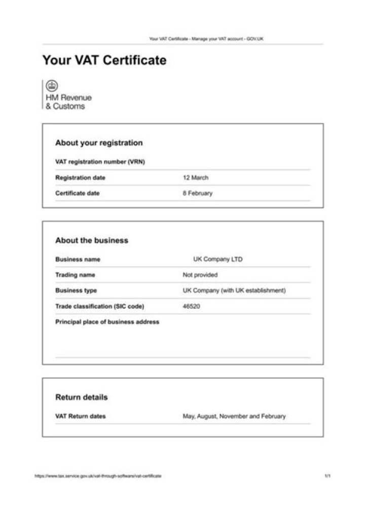 How do I get a replacement VAT Certificate?