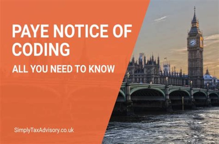 How do I get my PAYE coding notice?