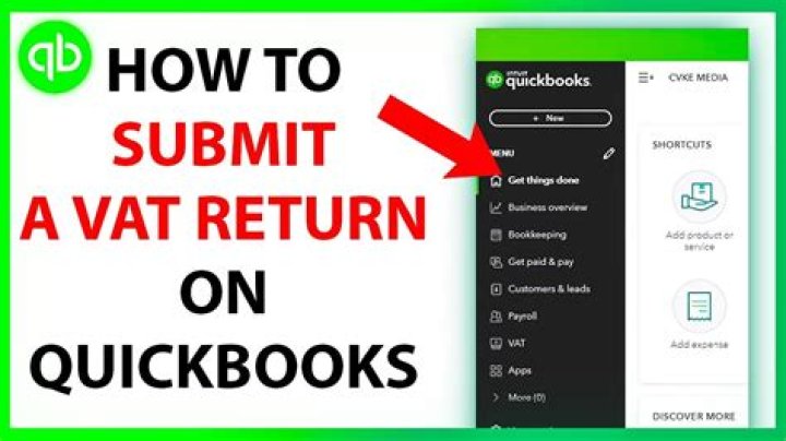 How do I mark a VAT return filed in QuickBooks?