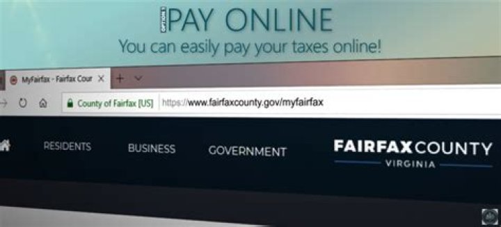 How do I pay my car tax in Fairfax County?