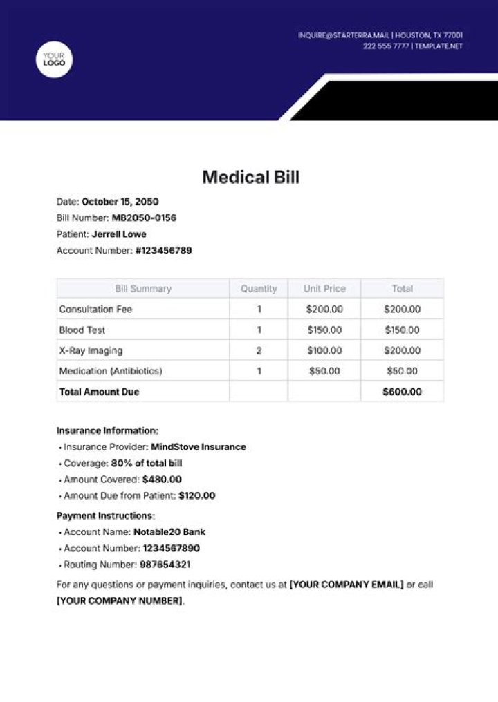How do I settle a large medical bill?