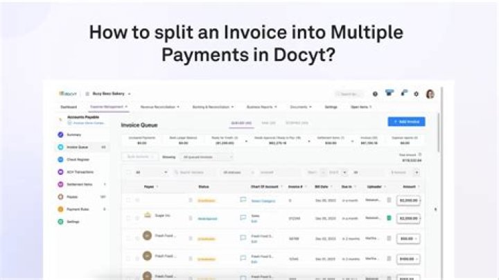 How do I split my tax credits?