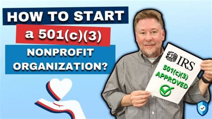 How do I start a 501 C non profit organization?