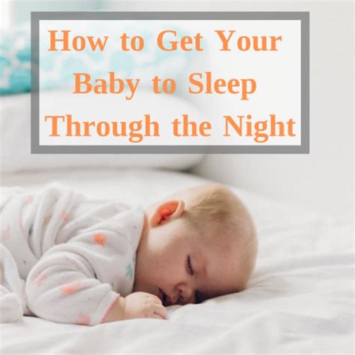 How do I train my baby to sleep through the night?