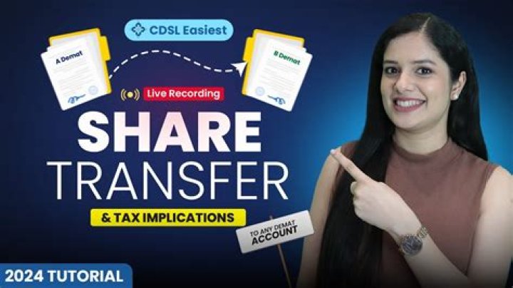 How do I transfer shares held in a trust?