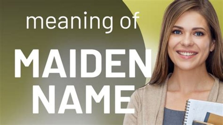 How do you address married woman with maiden name?