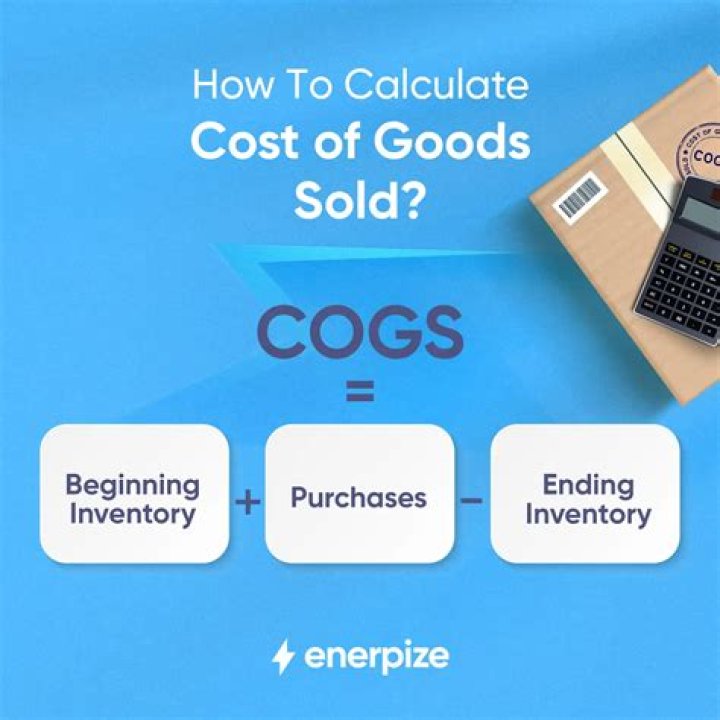 How do you calculate cost of goods sold per item?
