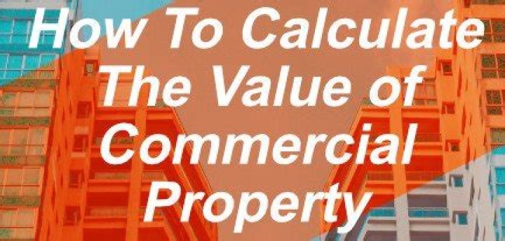 How do you determine the market value of commercial property?