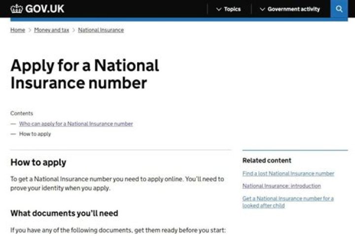 How do you find my National Insurance number if I forgot it?