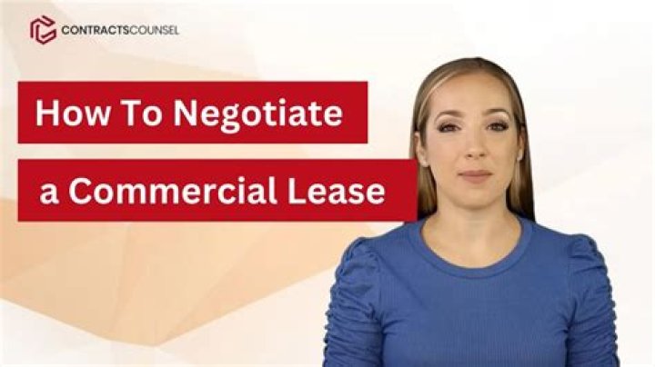 How do you negotiate commercial leases that favor tenants?