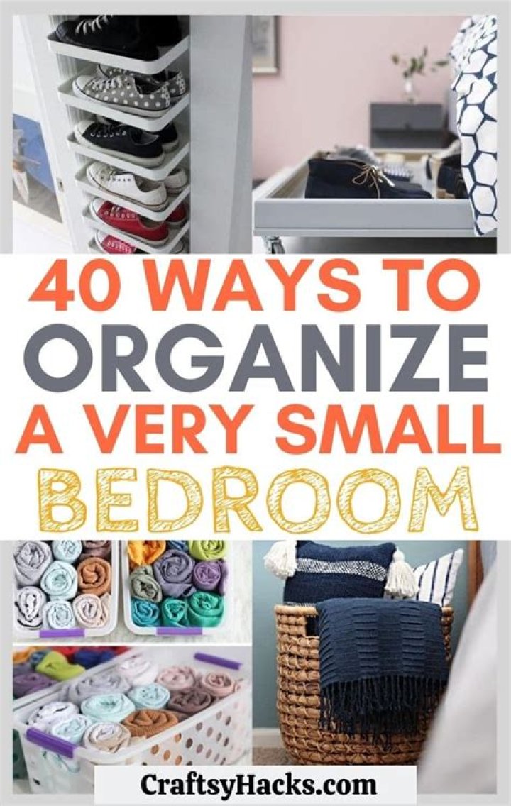 How do you organize storage spaces?