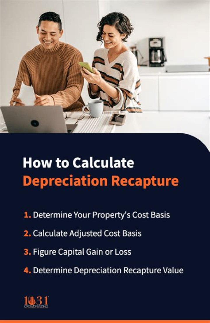 How do you report depreciation recapture on a rental property?