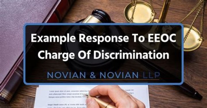 How do you respond to a charge of discrimination?