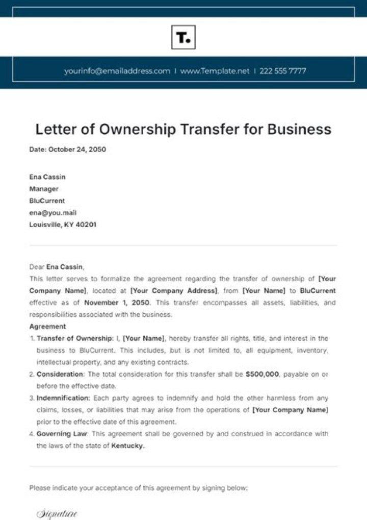 How do you transfer ownership of a business in Washington State?
