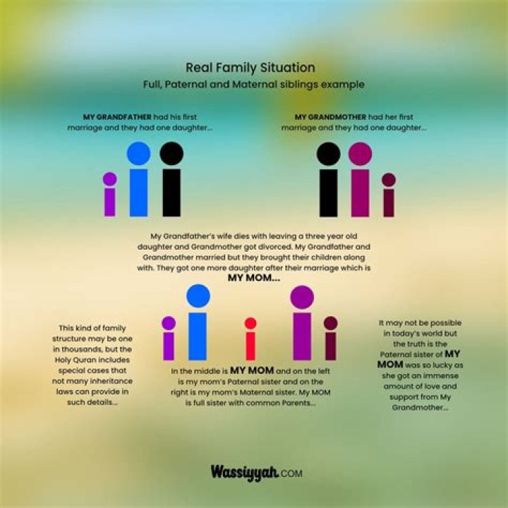 How does inheritance work with half siblings?