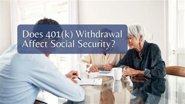 How does your 401k affect your Social Security?