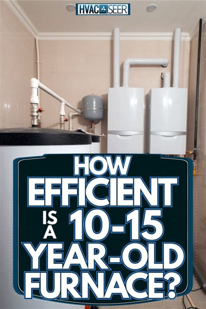 How efficient is a 10 year old furnace?