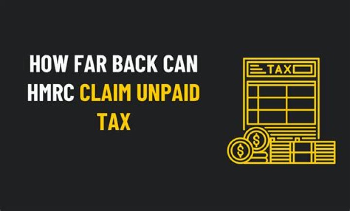 How far back can HMRC claim unpaid VAT?