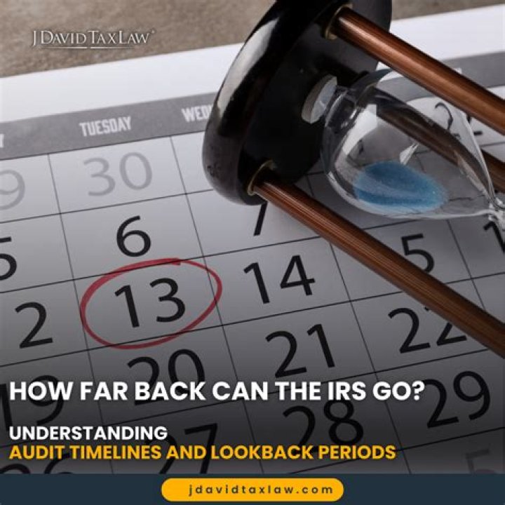 How far back can the IRS go to collect money?
