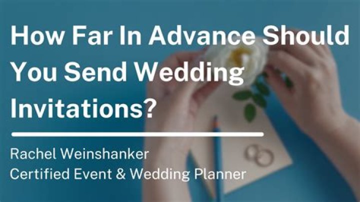 How far in advance can wedding flowers be arranged?