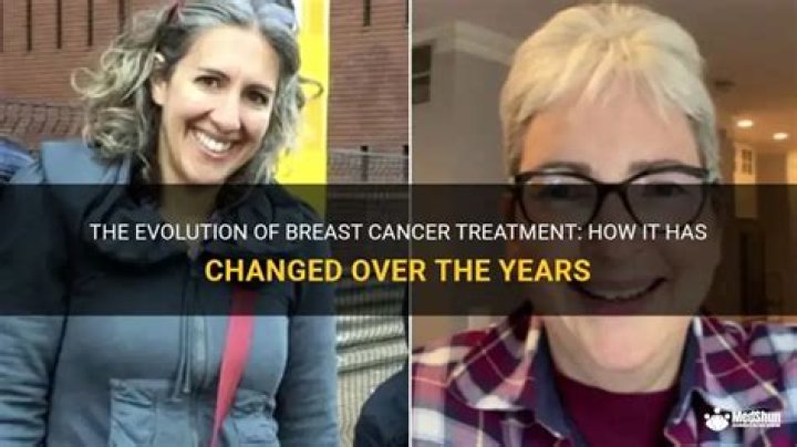 How has breast cancer treatment changed over the years?