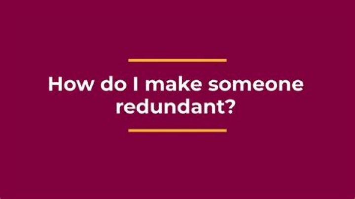 How long after making someone redundant can you employ someone else?