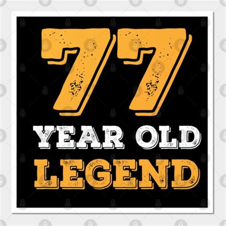 How long can a 77 year old man expect to live?