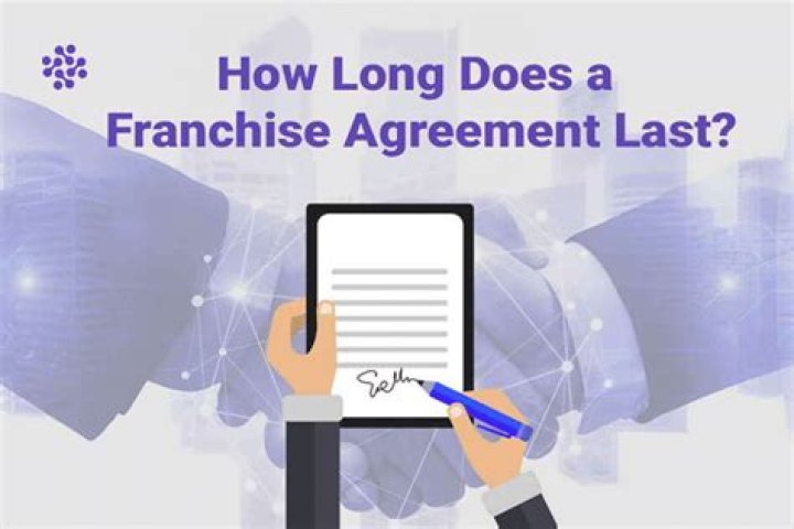 How long does a franchise agreement last?
