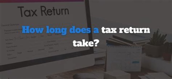 How long does a manual tax return take?
