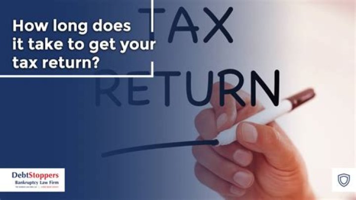 How long does it take to get your tax return back after mailing it?