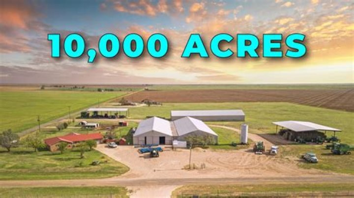 How many acres can you get for 10000?