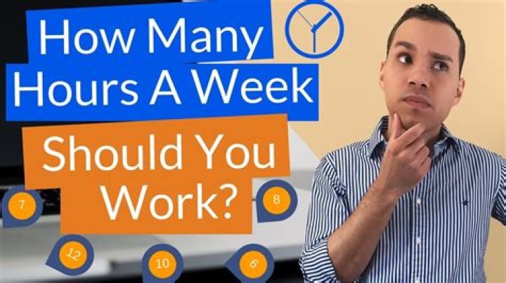 How many hours do you work a day if you work 40 hours?