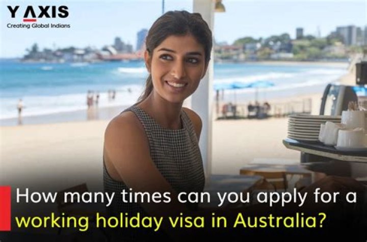 How many times can you apply for a Working Holiday Visa in Australia?