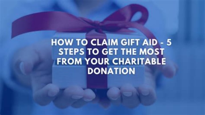 How many years back can you claim Gift Aid?