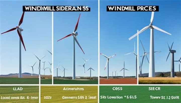 How much does a functional windmill cost?
