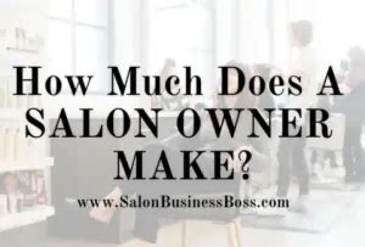 How much does a tanning salon owner make?