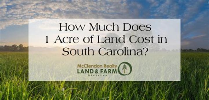 How much does an acre of land cost in Nebraska?