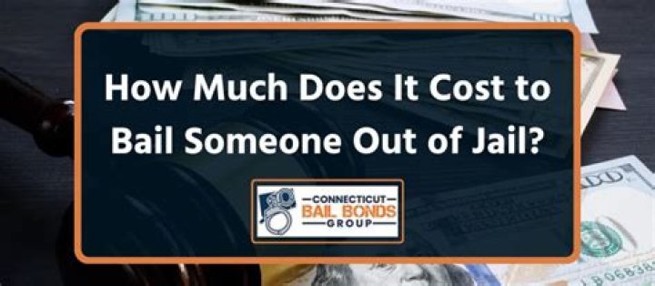 How much does it cost to bail someone out of jail?