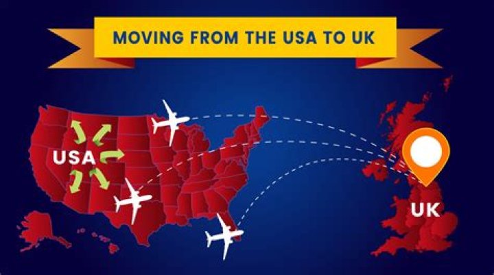 How much does it cost to move from America to UK?