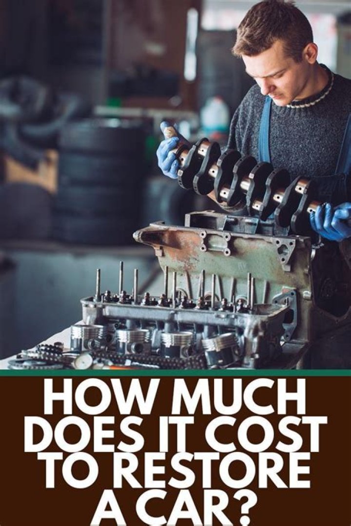 How much does it cost to restore an old car?