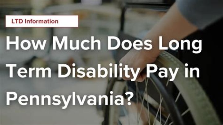 How much does long term disability payout?