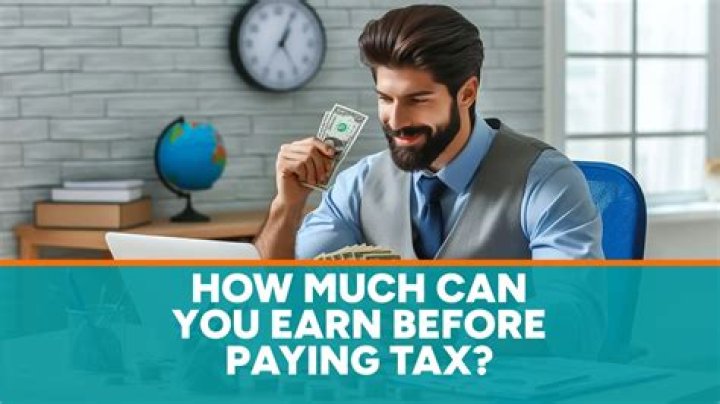 How much interest can you earn in a year before paying tax?