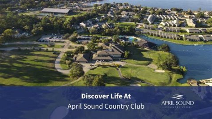 How much is a membership at April Sound Country Club?