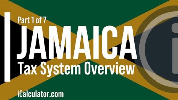 How much is GCT tax in Jamaica?