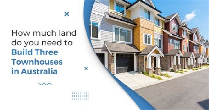 How much land do you need to build a 4 bed house?