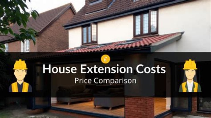 How much should a house extension cost?