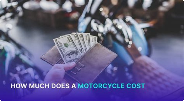 How much should a used motorcycle cost?