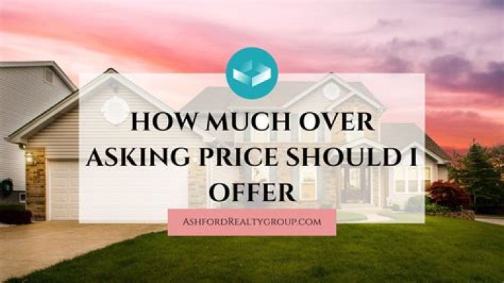How much should I offer above asking price?