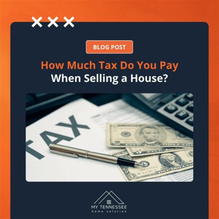 How much tax do you pay when selling a house UK?