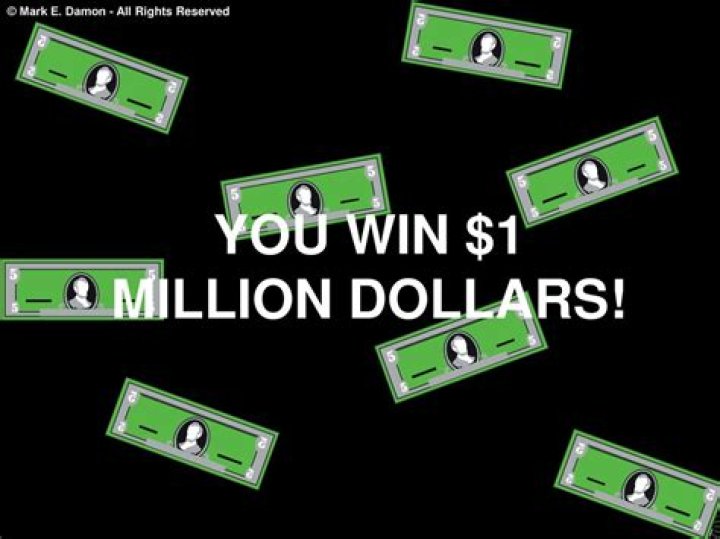 How much tax would you pay if you won a million dollars?